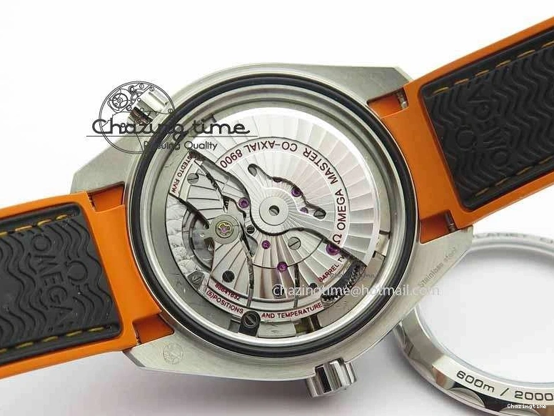 0505 UrbanStyle Planet Ocean 2016 43.5mm SS OM 1:1 Best Edition Gray Dial On Black Nylon Strap A 8168